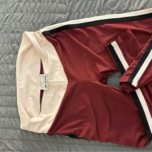 STAUD Deep Red Outerwear